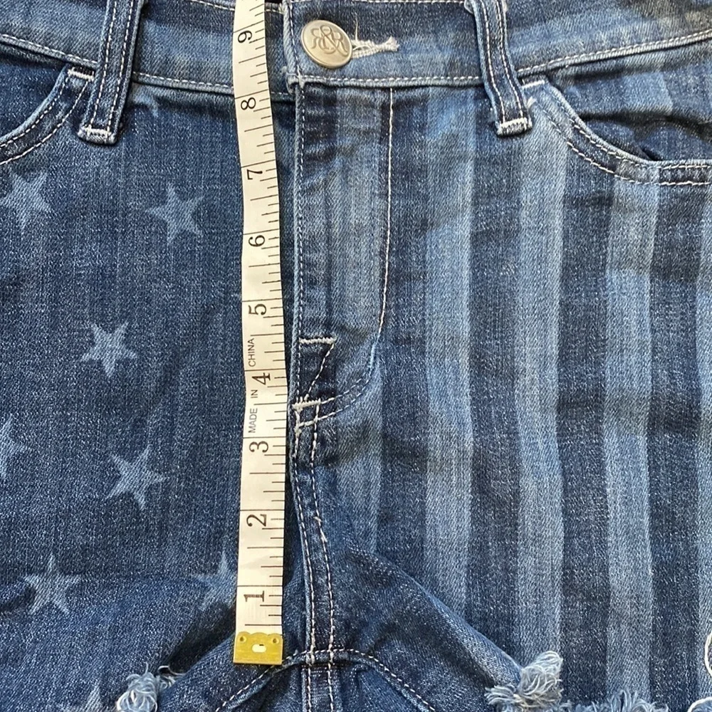 Rock & Republic Lolita Sexy Patriotic Cut Off Shorts